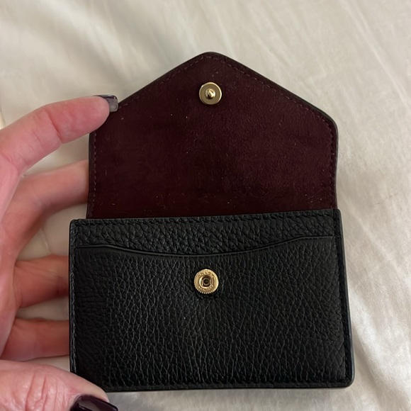 Coach black card case - Picture 3 of 8